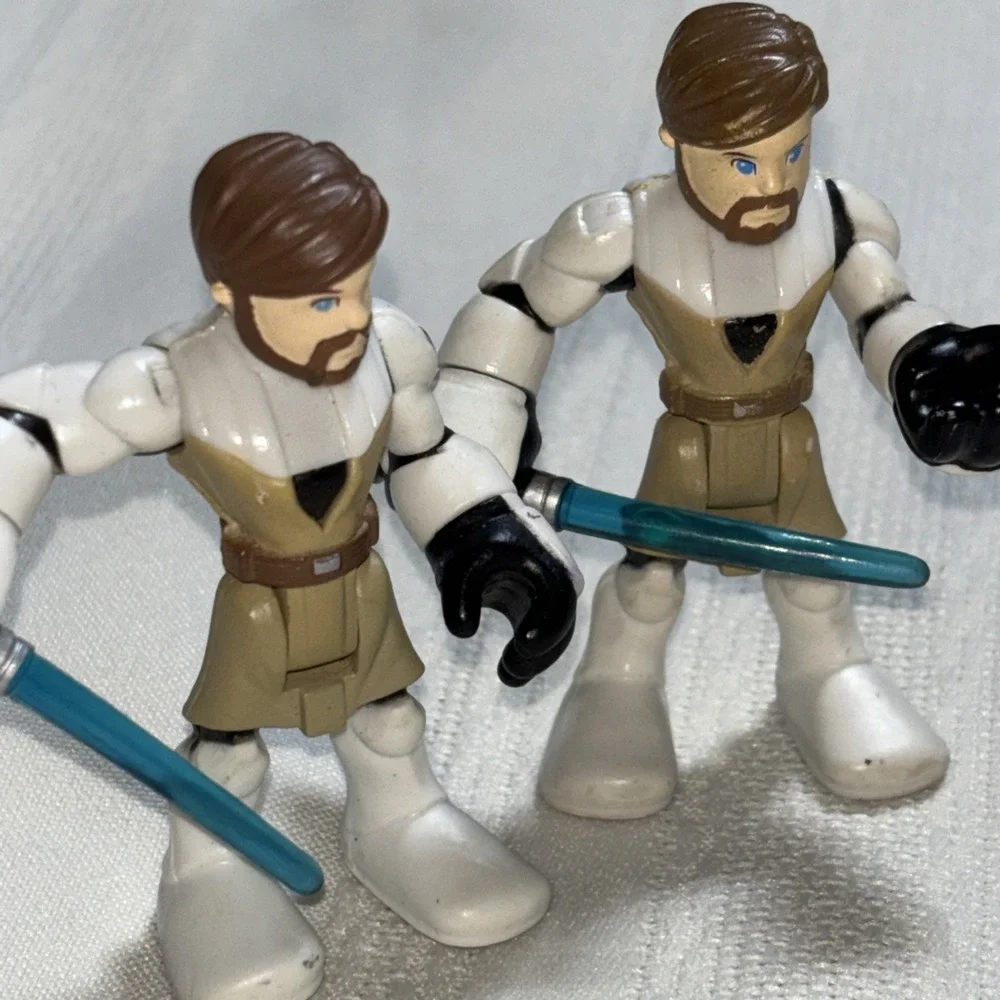 Playskool Heroes‎ Star Wars Jedi Force Mini Figures Lot Skywalker Trooper Hasbro